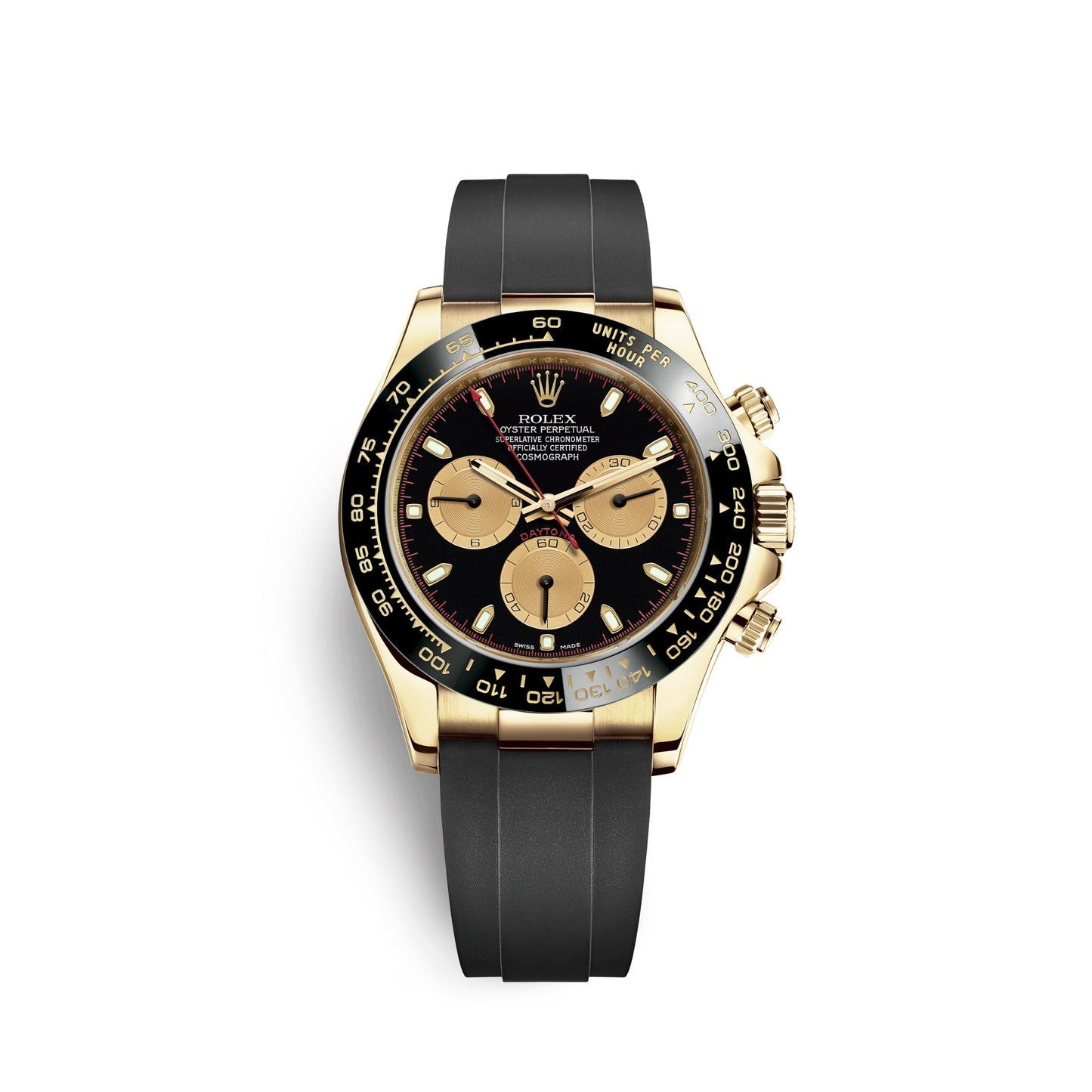 wrist watch Cosmograph Daytona, 18k Yellow Gold, 40mm, Ref# 116518ln-0047 watch