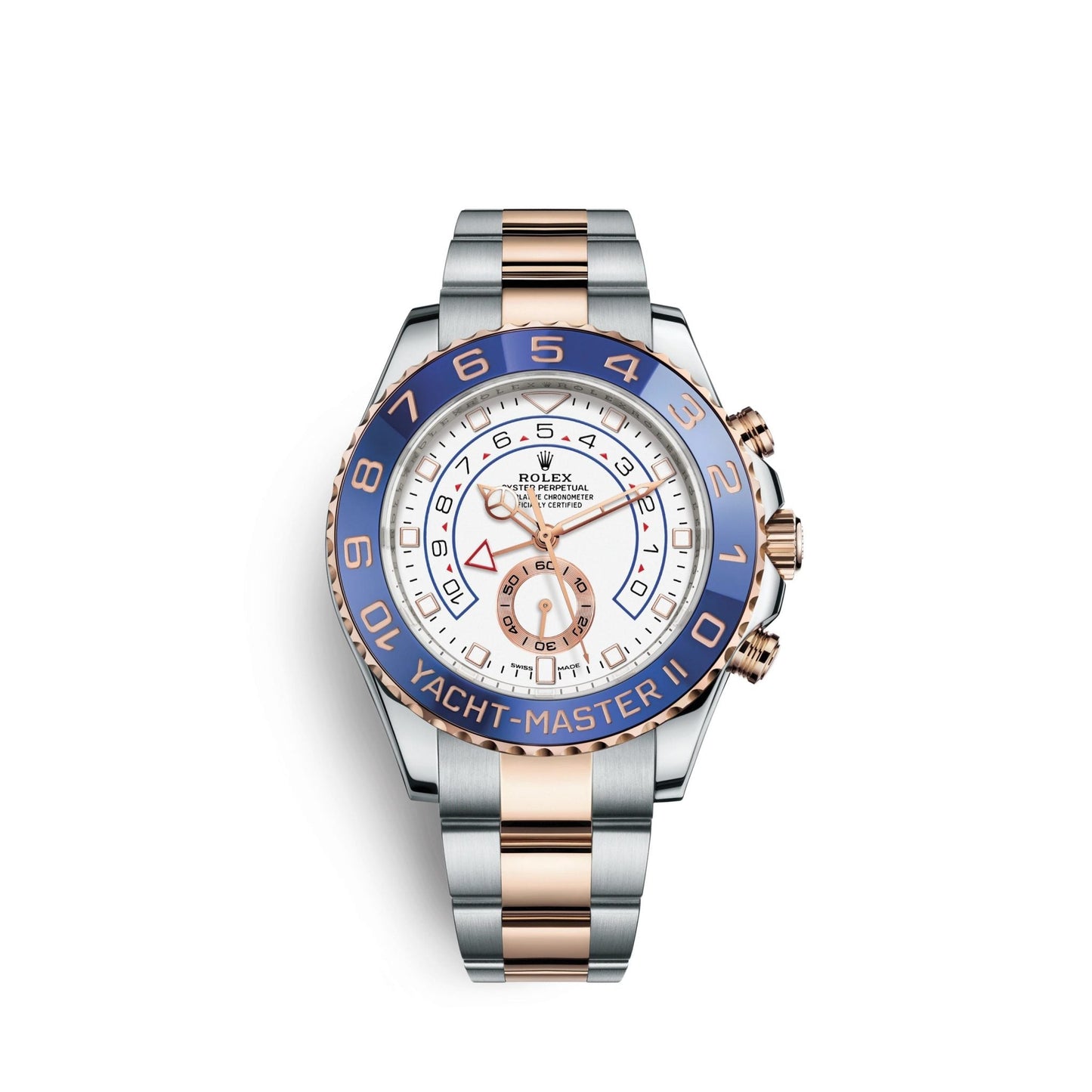 wrist watch Yacht-Master II, Stainless Steel and 18k Everose Gold, 44mm, Ref# 116681-0002 watch