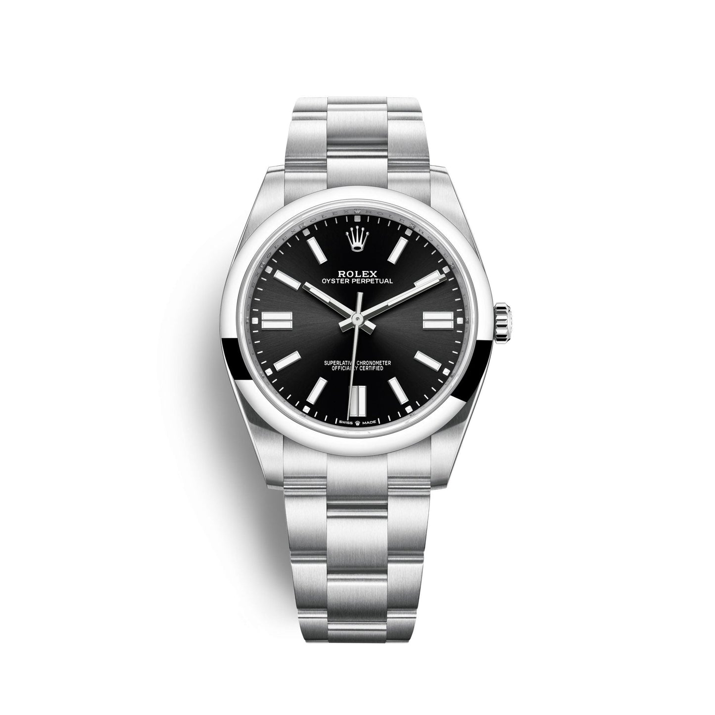 wrist watch Oyster Perpetual No Date, Oysterteel, 41mm, Ref# 124300-0002 watch