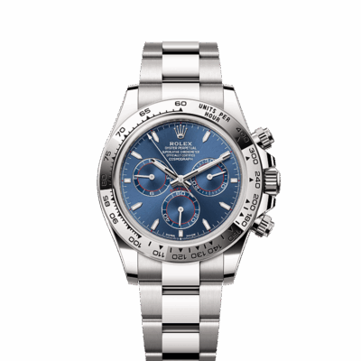 Unworn 2025, wrist watch Cosmograph Daytona 40mm, 18k White Gold, Ref# 126509-0005, box & papers watch