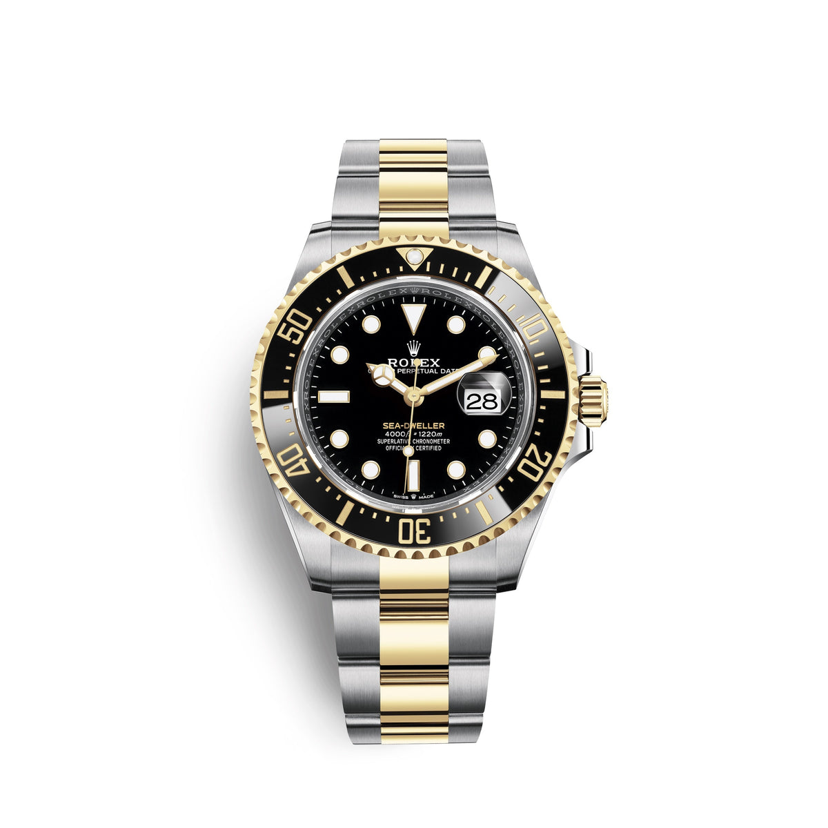 wrist watch Sea-Dweller, Stainless Steel and 18k Yellow Gold, 43mm, Ref# 126603-0001 watch