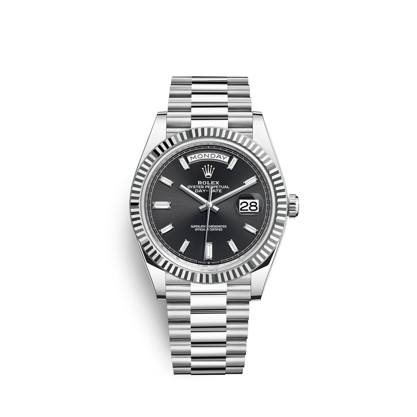 wrist watch Day-Date, 40mm, Platinum, Ref# 228236-0004 watch