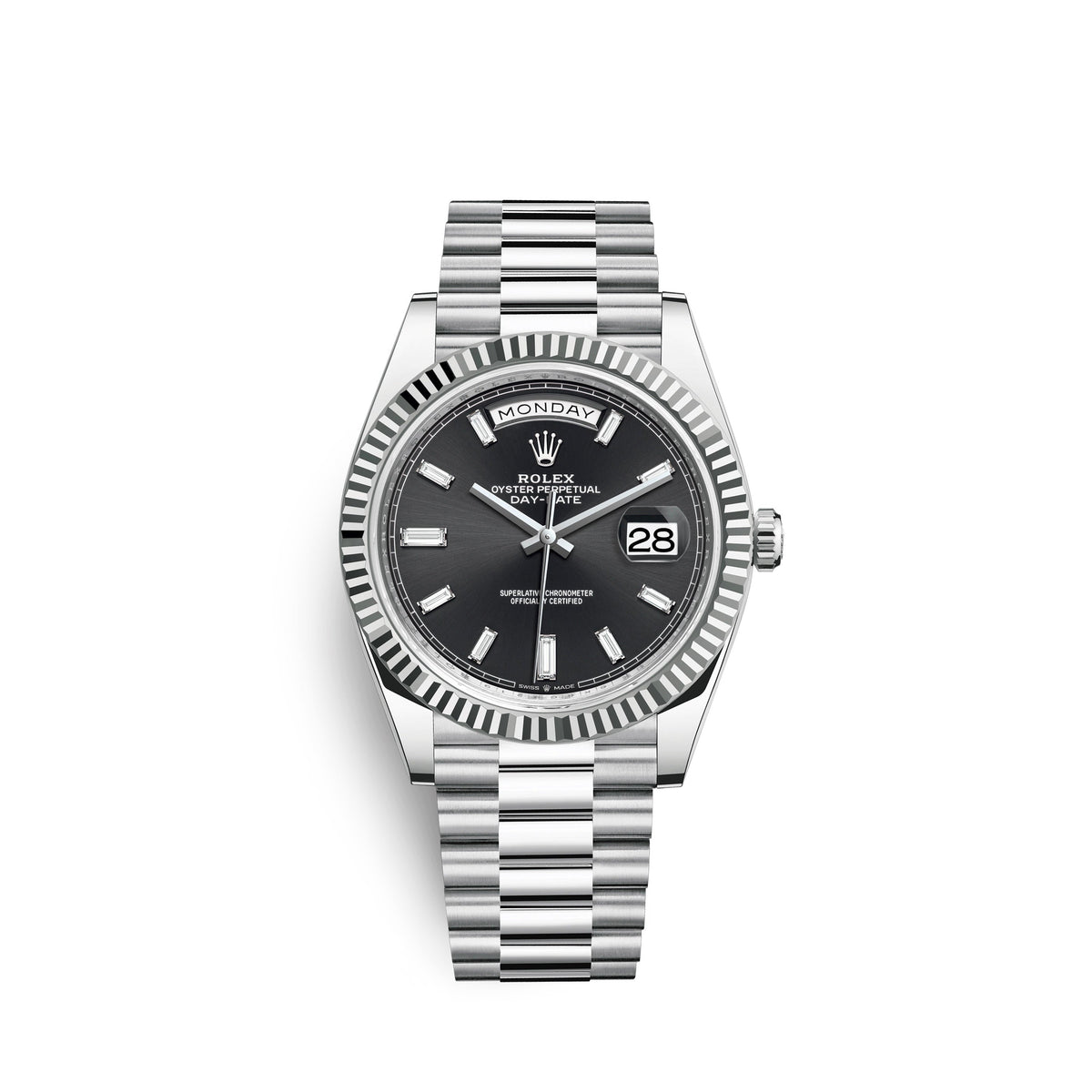 wrist watch Day-Date, 40mm, Platinum, Ref# 228236-0004 watch