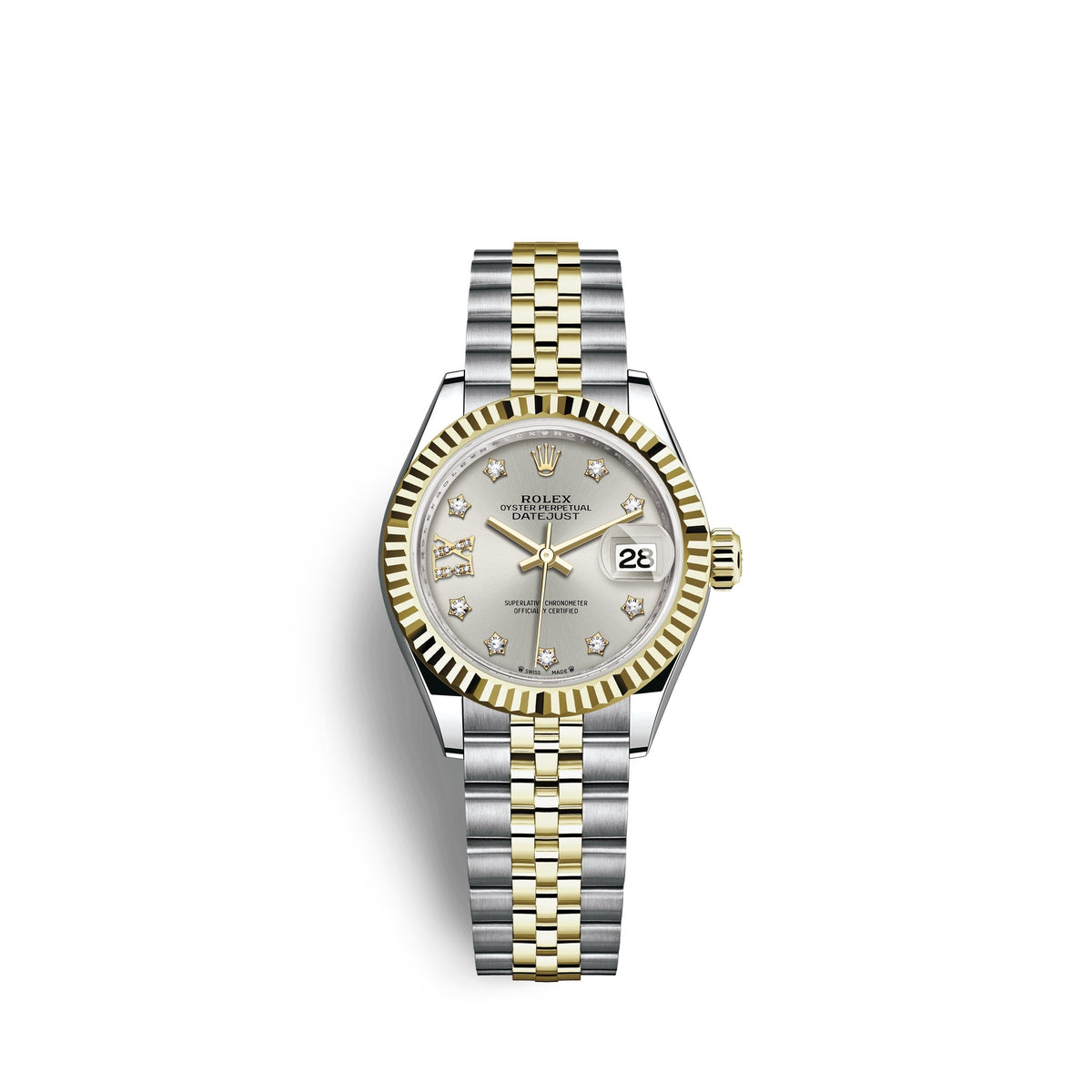wrist watch Lady-Datejust 28, Oystersteel and 18k Yellow Gold, Ref# 279173-0003 watch