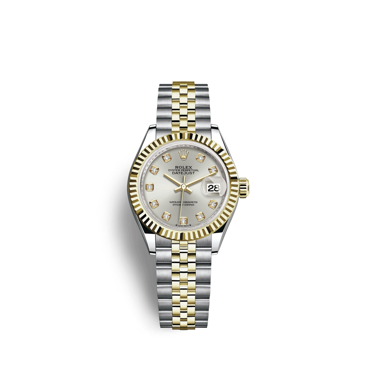 wrist watch Lady-Datejust 28, Oystersteel and 18k Yellow Gold, Ref# 279173-0007 watch