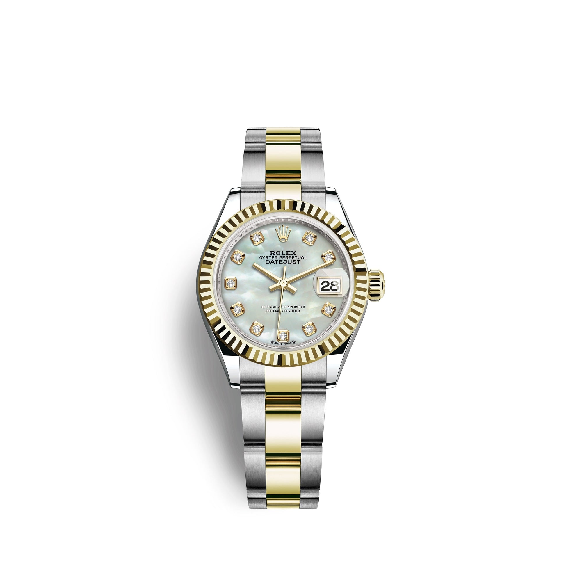 wrist watch Lady-Datejust 28, Oystersteel and 18k Yellow Gold, Ref# 279173-0014 watch