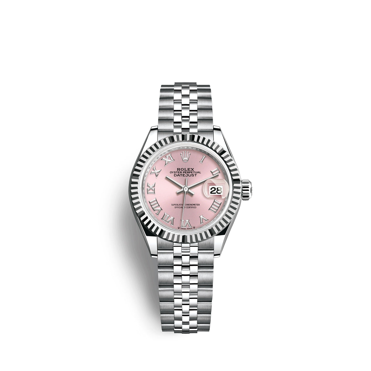 wrist watch Lady-Datejust 28, Oystersteel and 18k White Gold, Ref# 279174-0017 watch