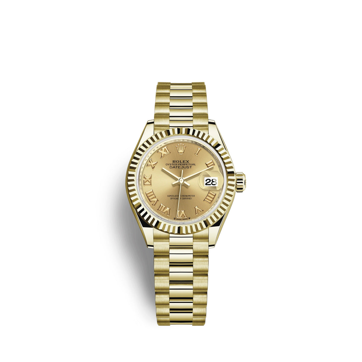 wrist watch Lady-Datejust, 18k Yellow Gold, Ref# 279178-0022 watch