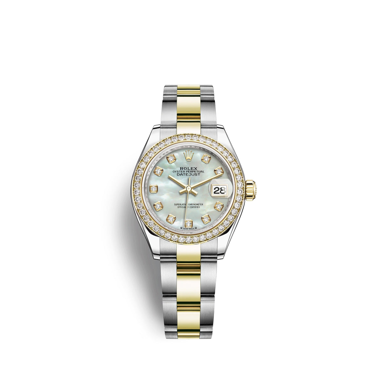 wrist watch Lady-Datejust 28, Oystersteel and 18k Yellow Gold, Ref# 279383RBR-0020 watch