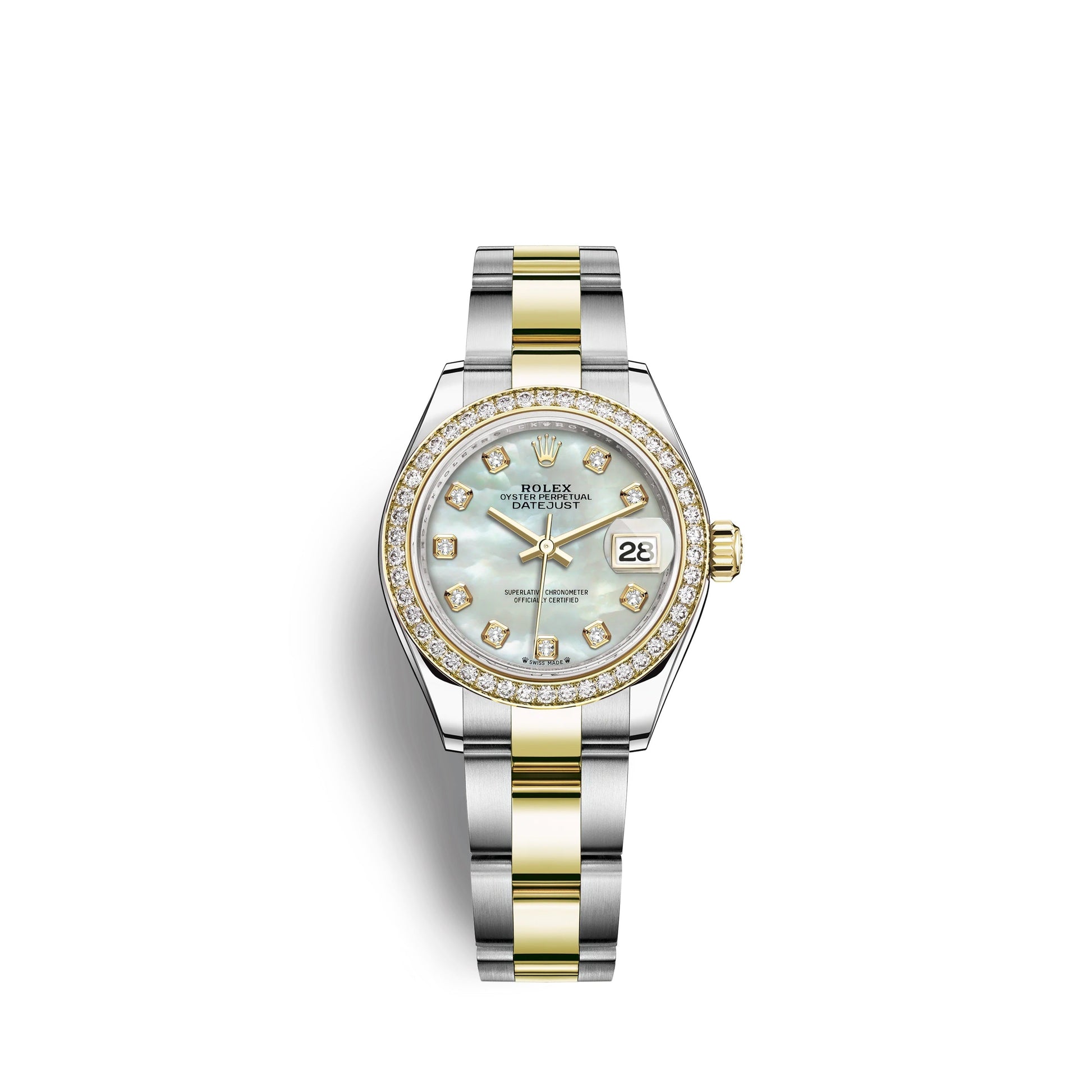 wrist watch Lady-Datejust 28, Oystersteel and 18k Yellow Gold, Ref# 279383RBR-0020 watch
