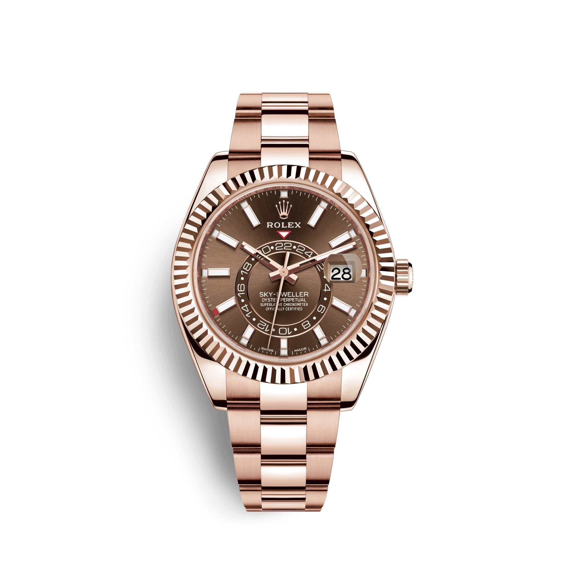 wrist watch Sky-Dweller 42mm, 18k Everose Gold, Ref# 326935-0006 watch