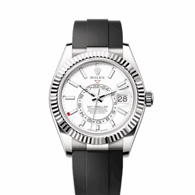 wrist watch Sky-Dweller, 42mm, 18k White Gold, Ref# 336239-0003 watch