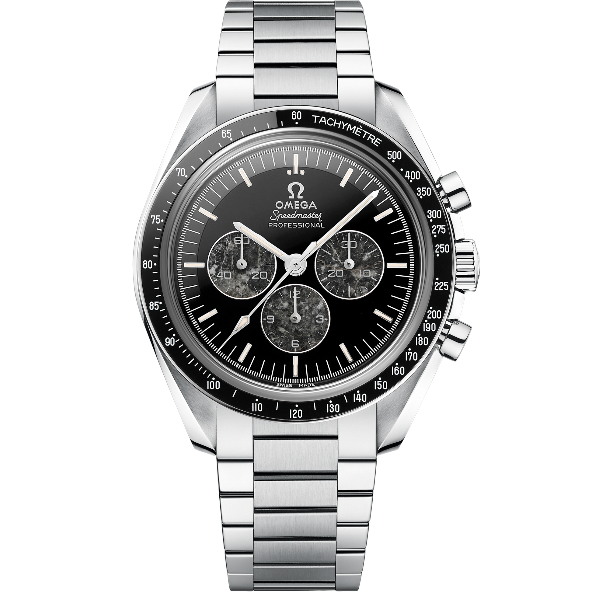 Unworn, wrist watch Speedmaster Calibre 321, Platinum, Chronograph, 42mm, Ref# 311.90.42.30.99.002, box and papers watch