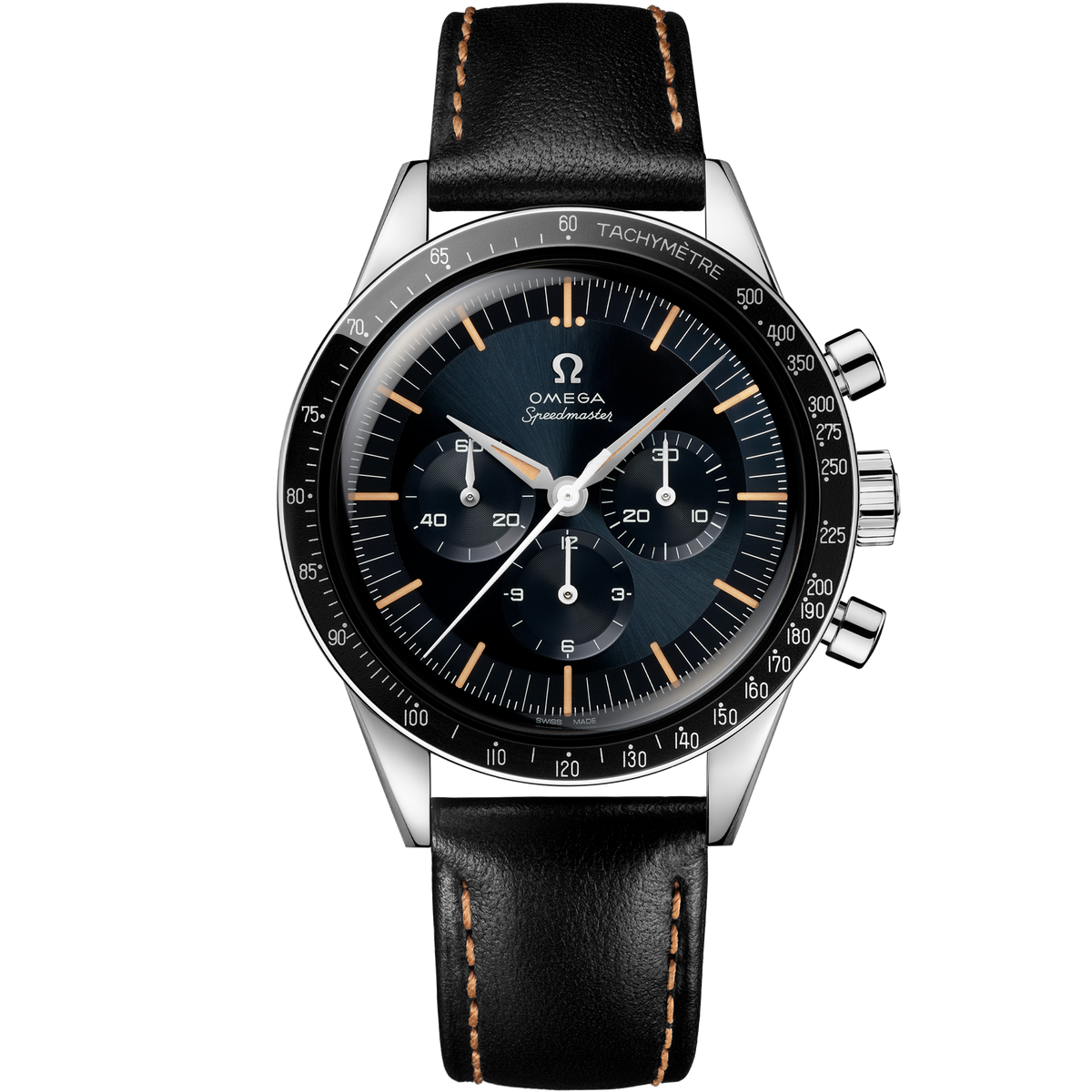 Unworn, wrist watch Speedmaster First wrist watch in Space, Co-Axial Chronograph, 39,7mm, Ref# 310.32.40.50.06.001, box and papers watch