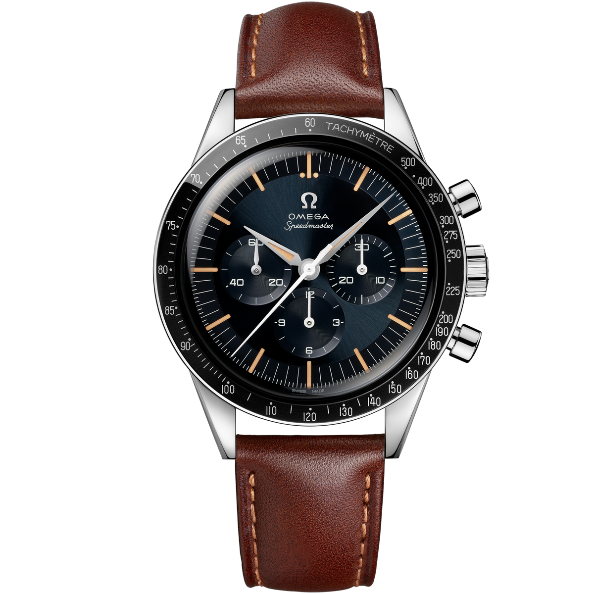 Unworn, wrist watch Speedmaster First wrist watch in Space, Co-Axial Chronograph, 39,7mm, Ref# 310.32.40.50.06.002, box and papers watch