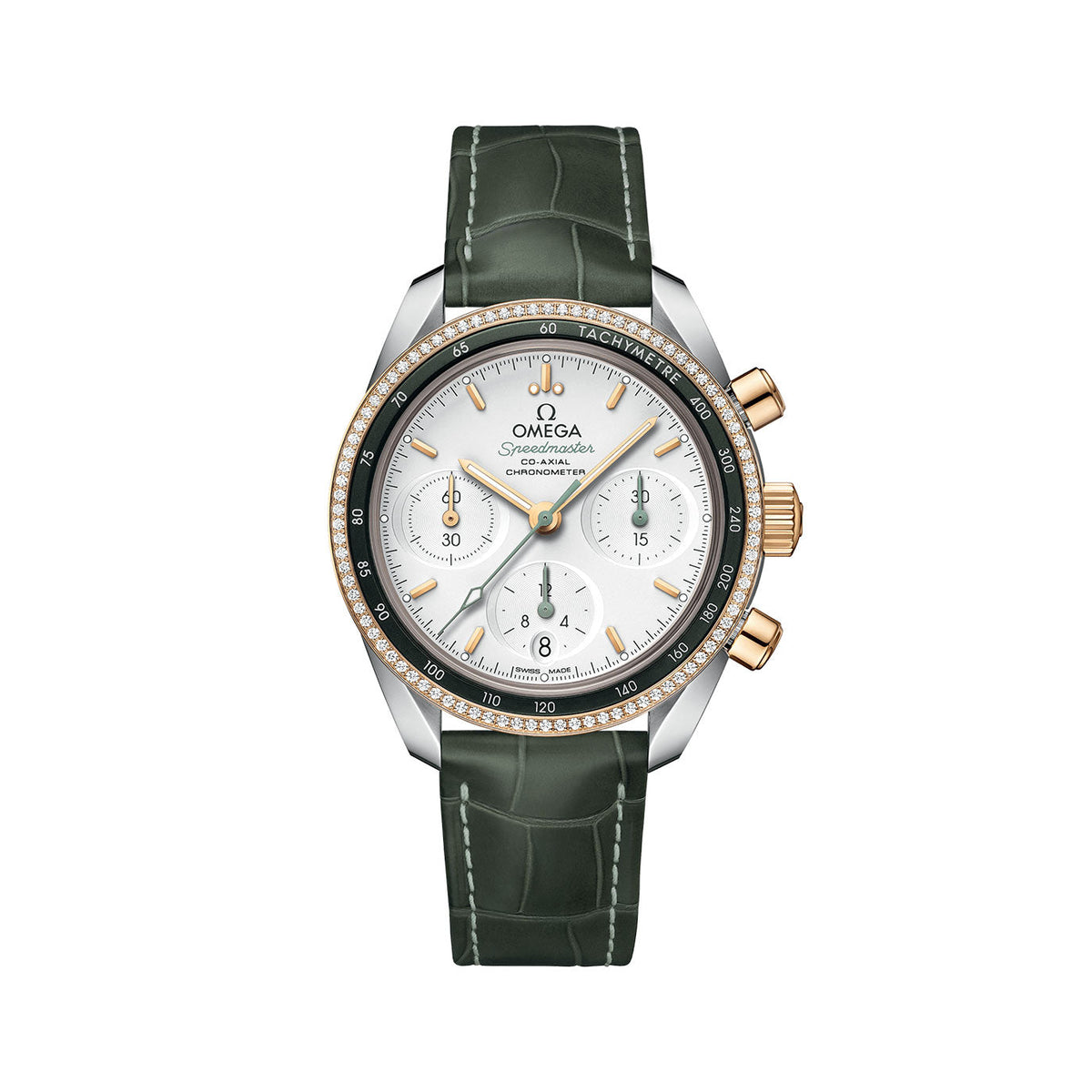 wrist watch Speedmaster CO‑AXIAL CHRONOMETER CHRONOGRAPH Ref# 324.28.38.50.02.001 watch