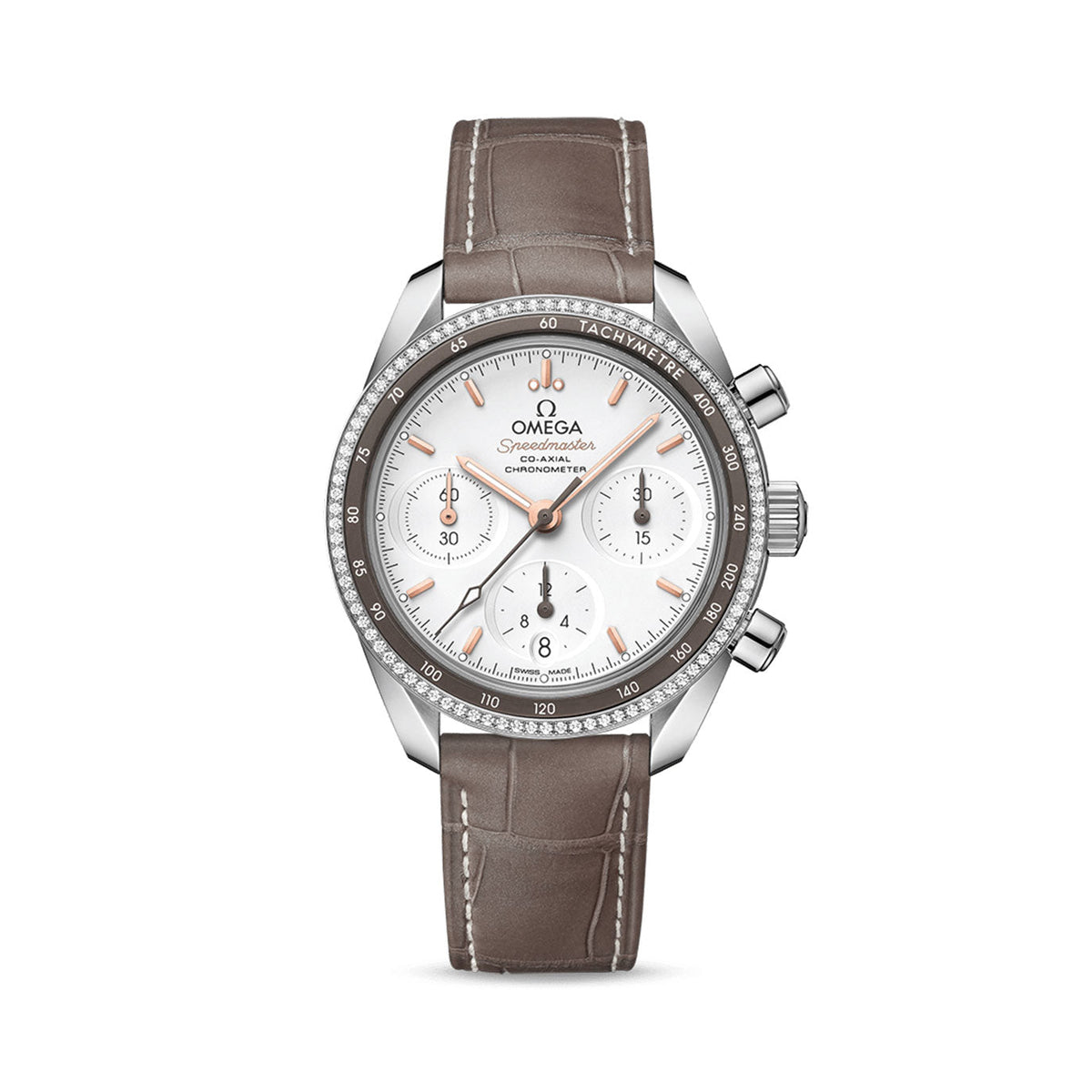 wrist watch Speedmaster CO‑AXIAL CHRONOMETER CHRONOGRAPH Ref# 324.38.38.50.02.001 watch