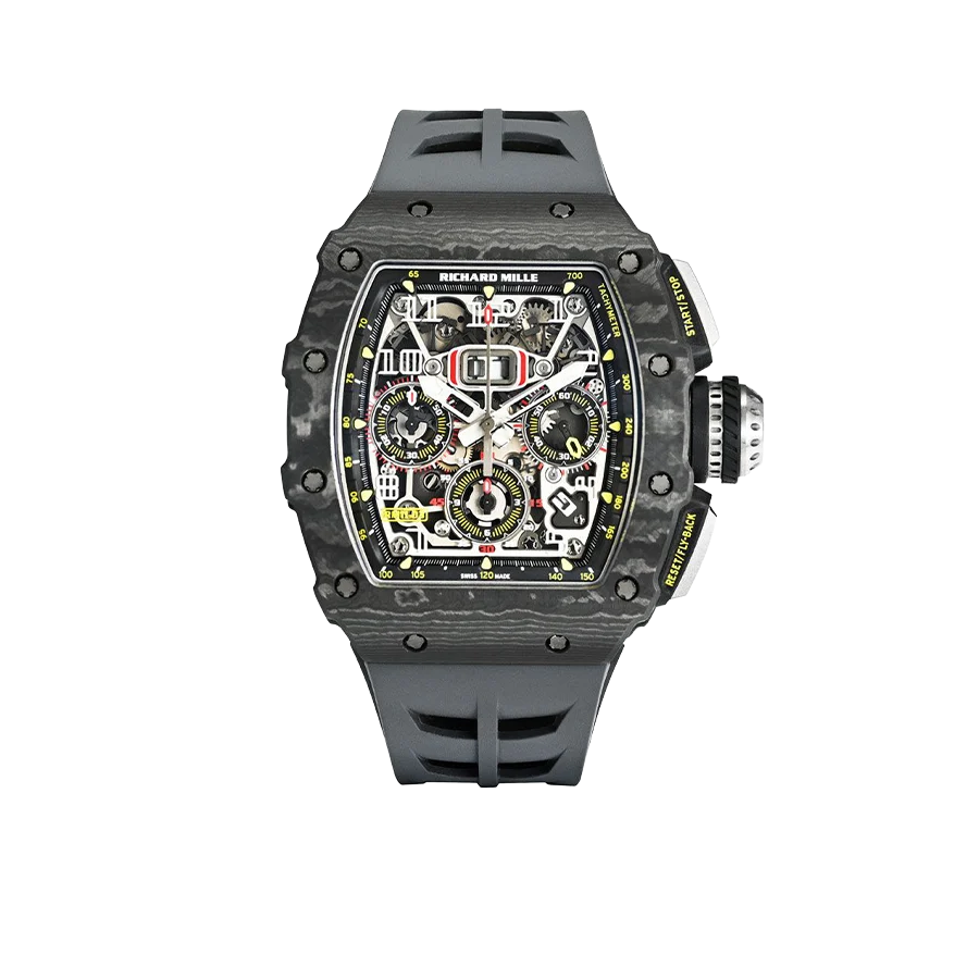 Carbon Fiber & Titanium Skeleton Watch – 50 mm product image