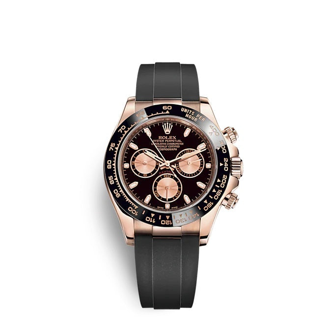 wrist watch Cosmograph Daytona 40 mm 18 ct Everose gold Ref# 116515LN-0017 watch