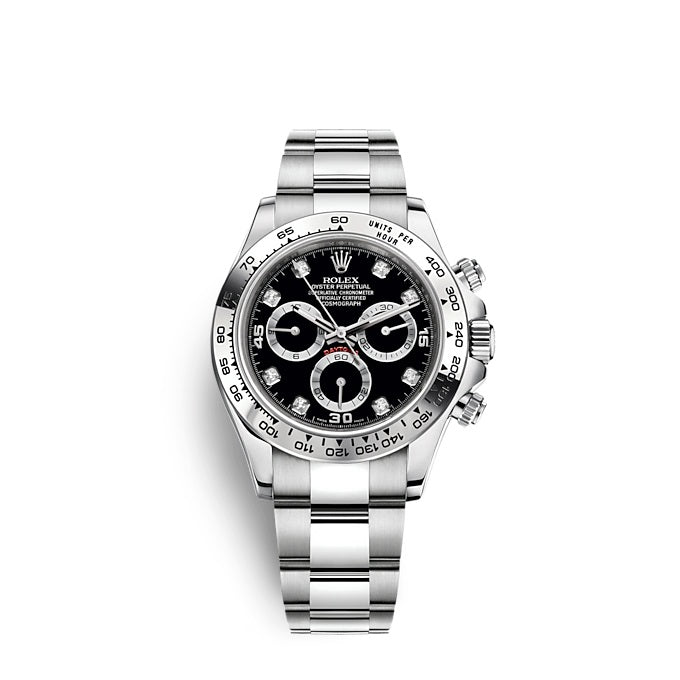 wrist watch Cosmograph Daytona 40 mm 18 ct white gold Ref# 116509-0055 watch