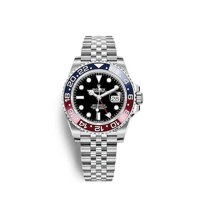 wrist watch GMT-Master II Oystersteel Ref# 126710BLRO-0001 watch