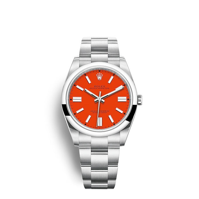 wrist watch Oyster Perpetual 41 Oystersteel Ref# 124300-0007 watch