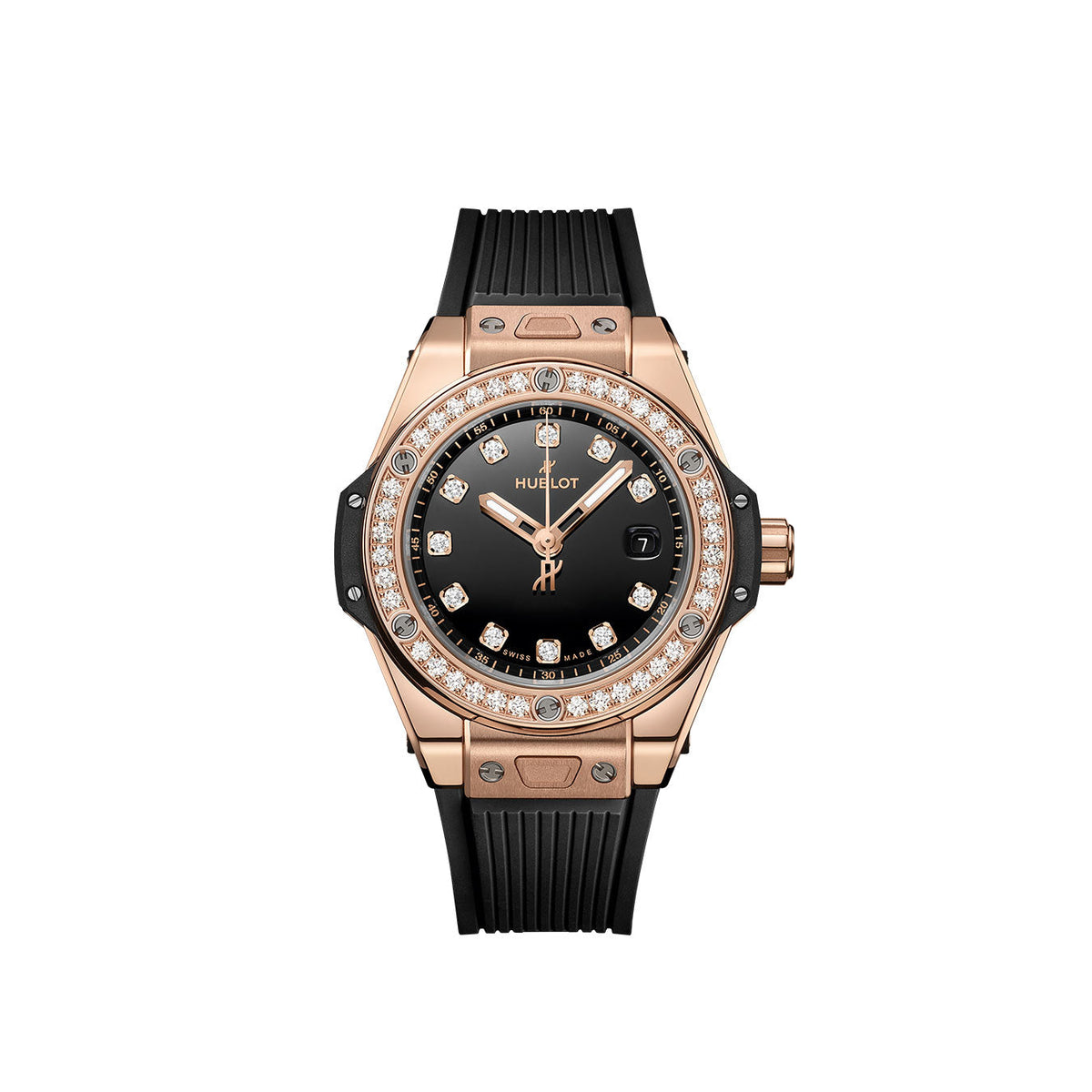 Luxury Watch Big Bang ONE CLICK KING GOLD DIAMONDS watch