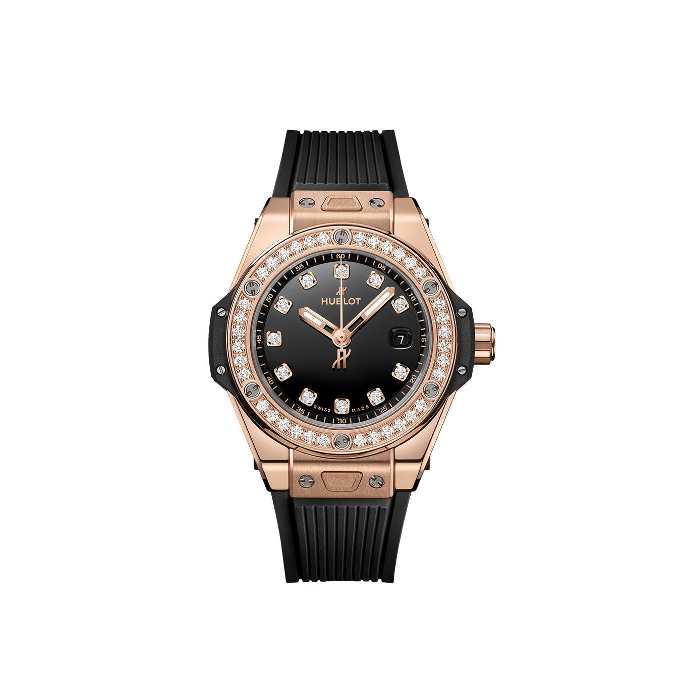 Luxury Watch Big Bang ONE CLICK KING GOLD DIAMONDS watch