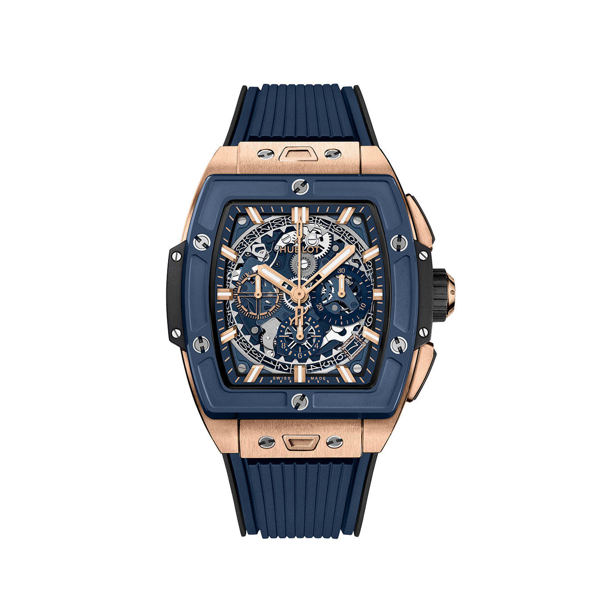 Luxury Watch Spirit of Big Bang KING GOLD BLUE CERAMIC watch